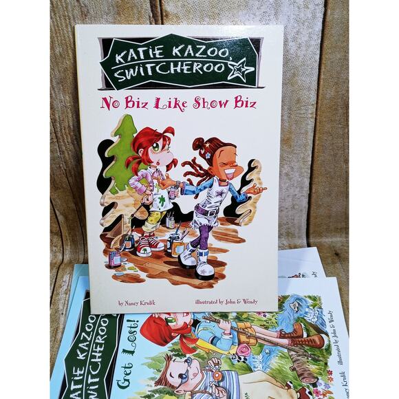 Vintage Katie Kazoo Switcheroo by Nancy Krulik 8 Book Bundle RL3 (bb6) - Picture 7 of 9